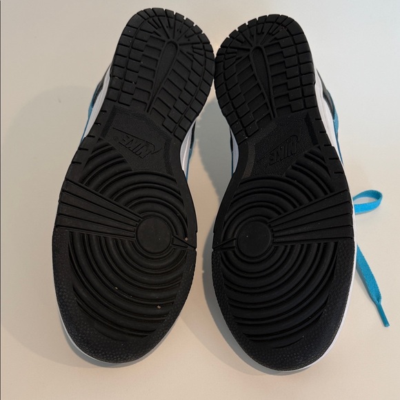 Like NEW | Nike | Custom Dunk Low By You | Black/White/Blue/Gray | Size 8 - Picture 7 of 7